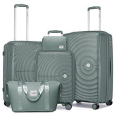PP Soft Luggage Set 5 Piece With Travel Backpack