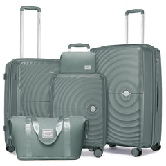 PP Soft Luggage Set 5 Piece With Travel Backpack