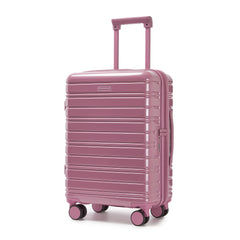 LARVENDER Airline-compliant 20-inch luggage with TSA lock and collapsible design