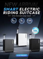 Power Scooter Adult Carry-on 20-inch smart high quality suitcase Electric suitcase Travel cycling computer suitcase