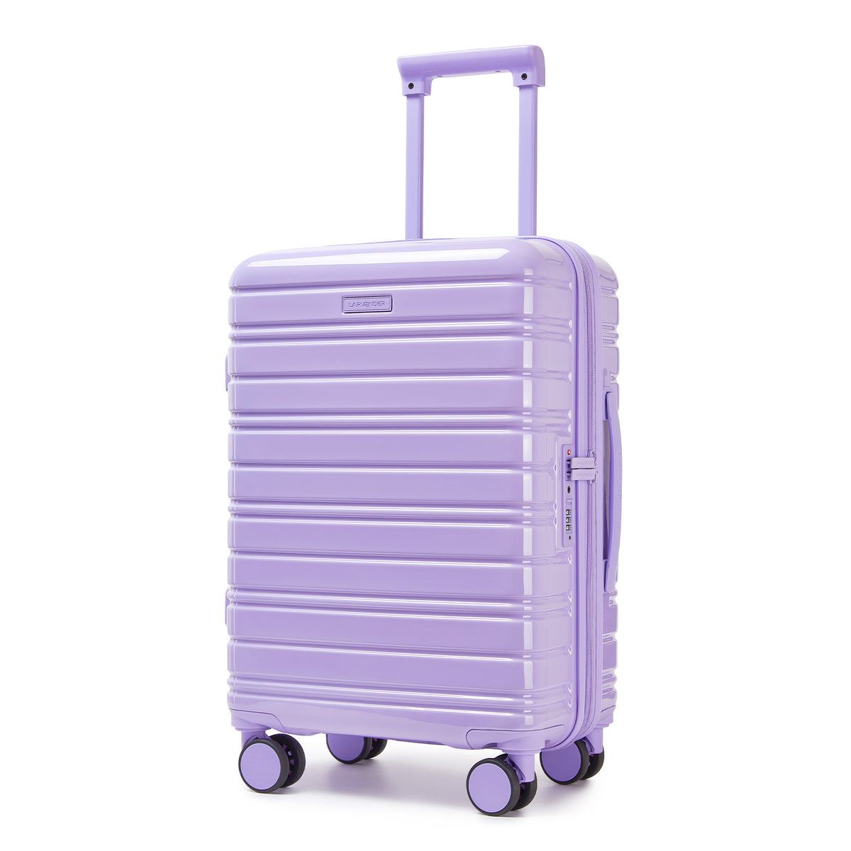 Collapsible Larvender 20-inch travel luggage – Airline compliant carry-on with integrated TSA lock